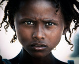 A girl in the Danakil desert Poster och Canvastavla