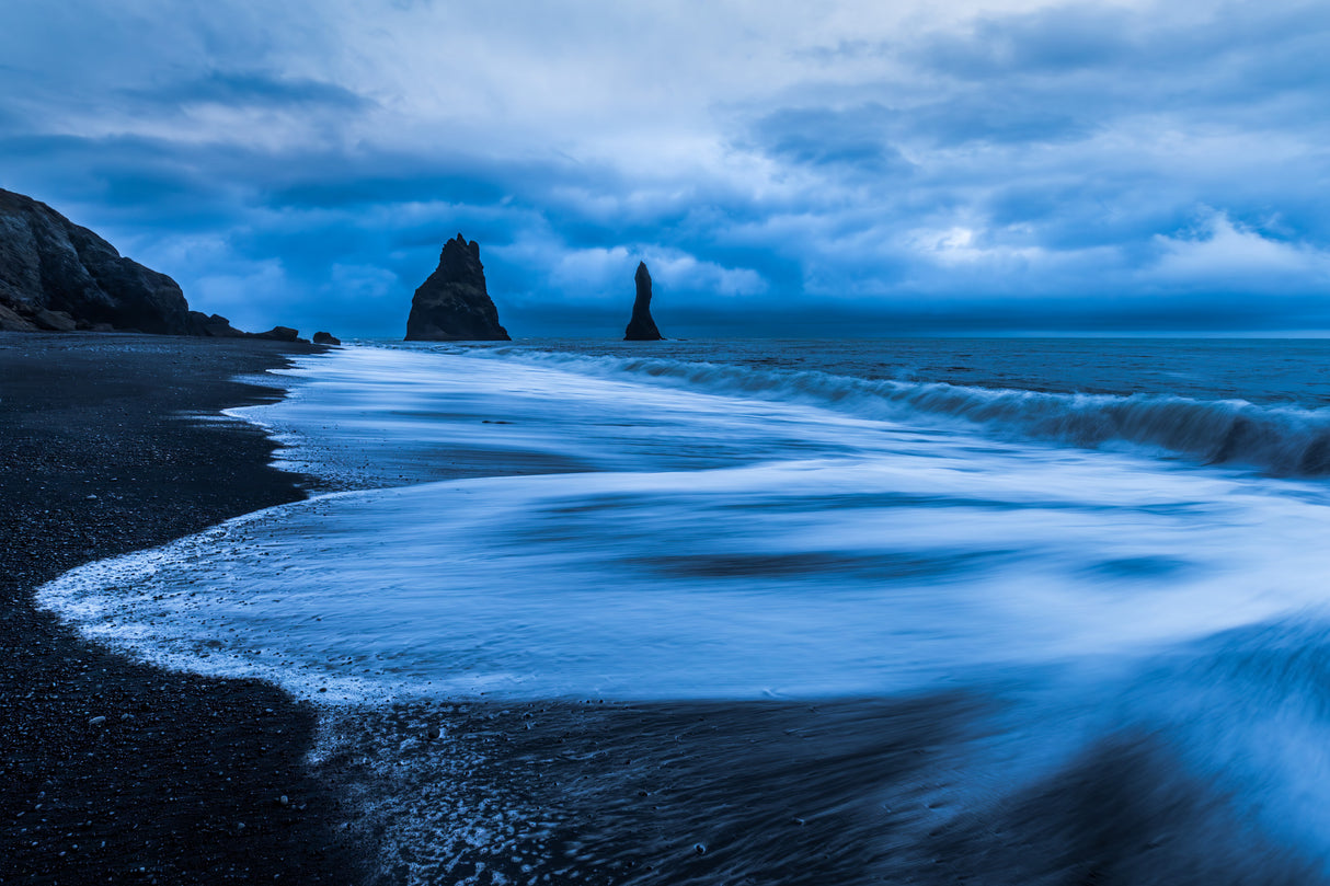 Black Beach Poster och Canvastavla