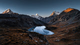Three Fanitees in Yading Poster och Canvastavla