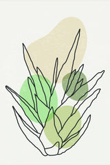 Color Abstract Agave #1 Poster och Canvastavla