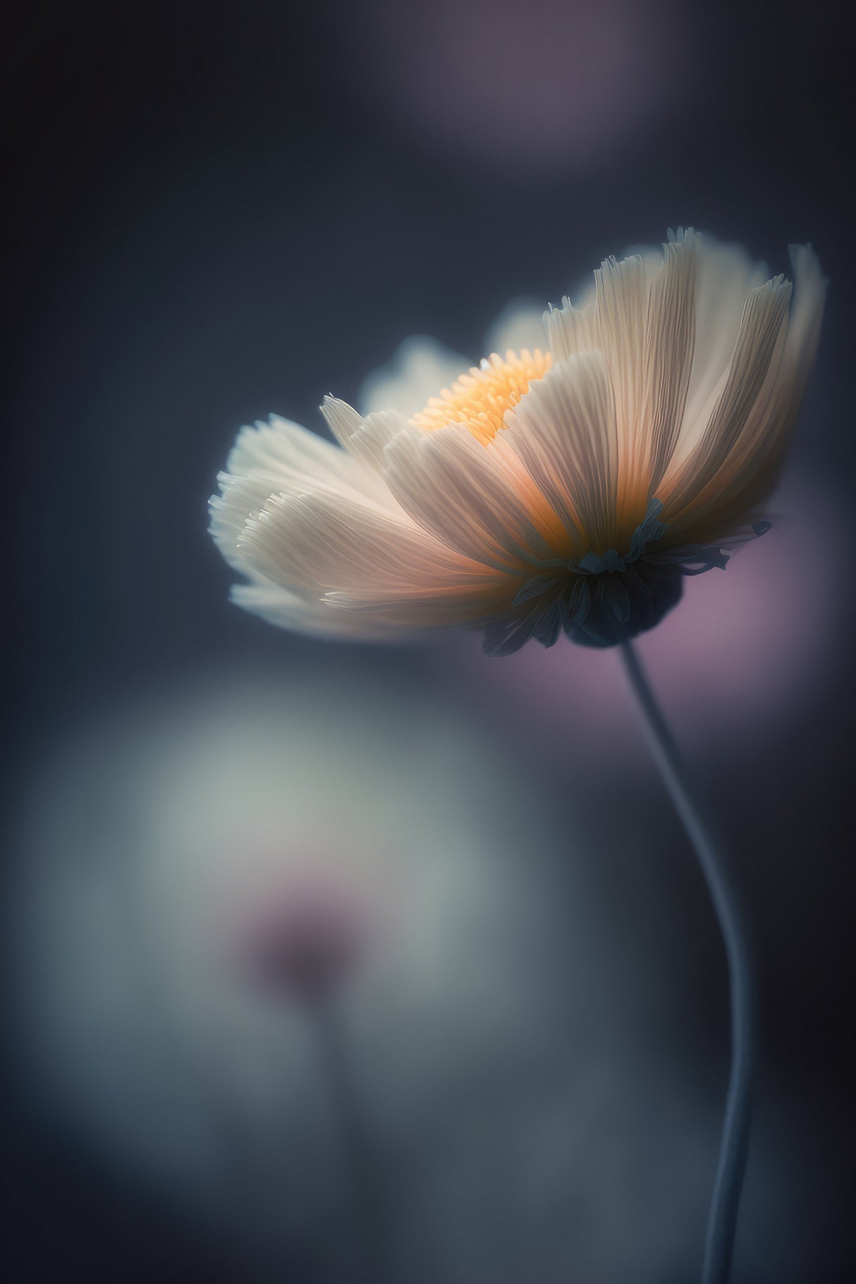 Dreamy Flower Poster och Canvastavla