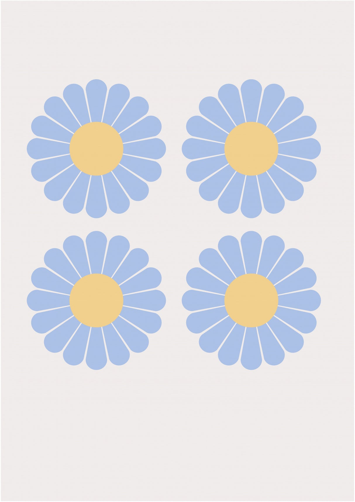 Flower Pattern 2 Poster och Canvastavla