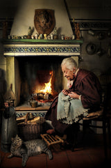 Dear Cat.... Once upon a time... Poster och Canvastavla