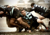 Old-Style Rugby Poster och Canvastavla