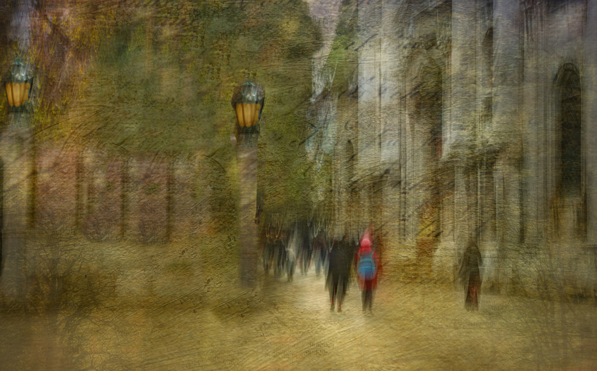 the red person Poster och Canvastavla