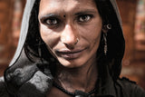 Ritratto di donna a Pushkar Poster och Canvastavla