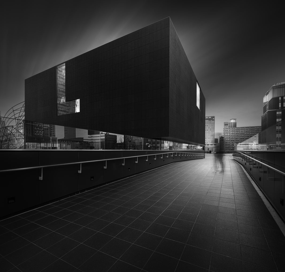 The Black Box and The Man of Shadow Poster och Canvastavla