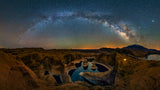 Milky way over Reflection Canyon Poster och Canvastavla