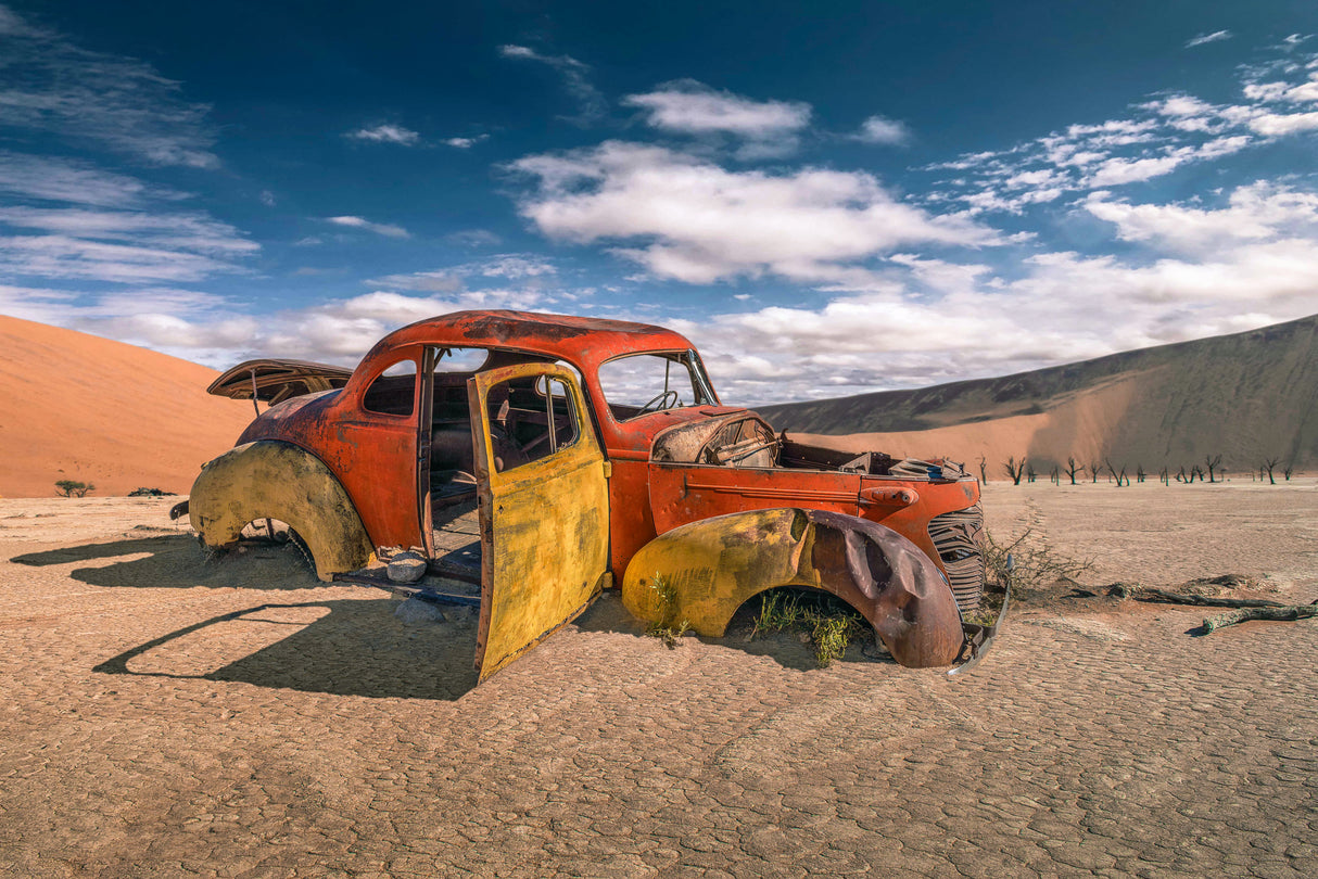 DesertCar Poster och Canvastavla