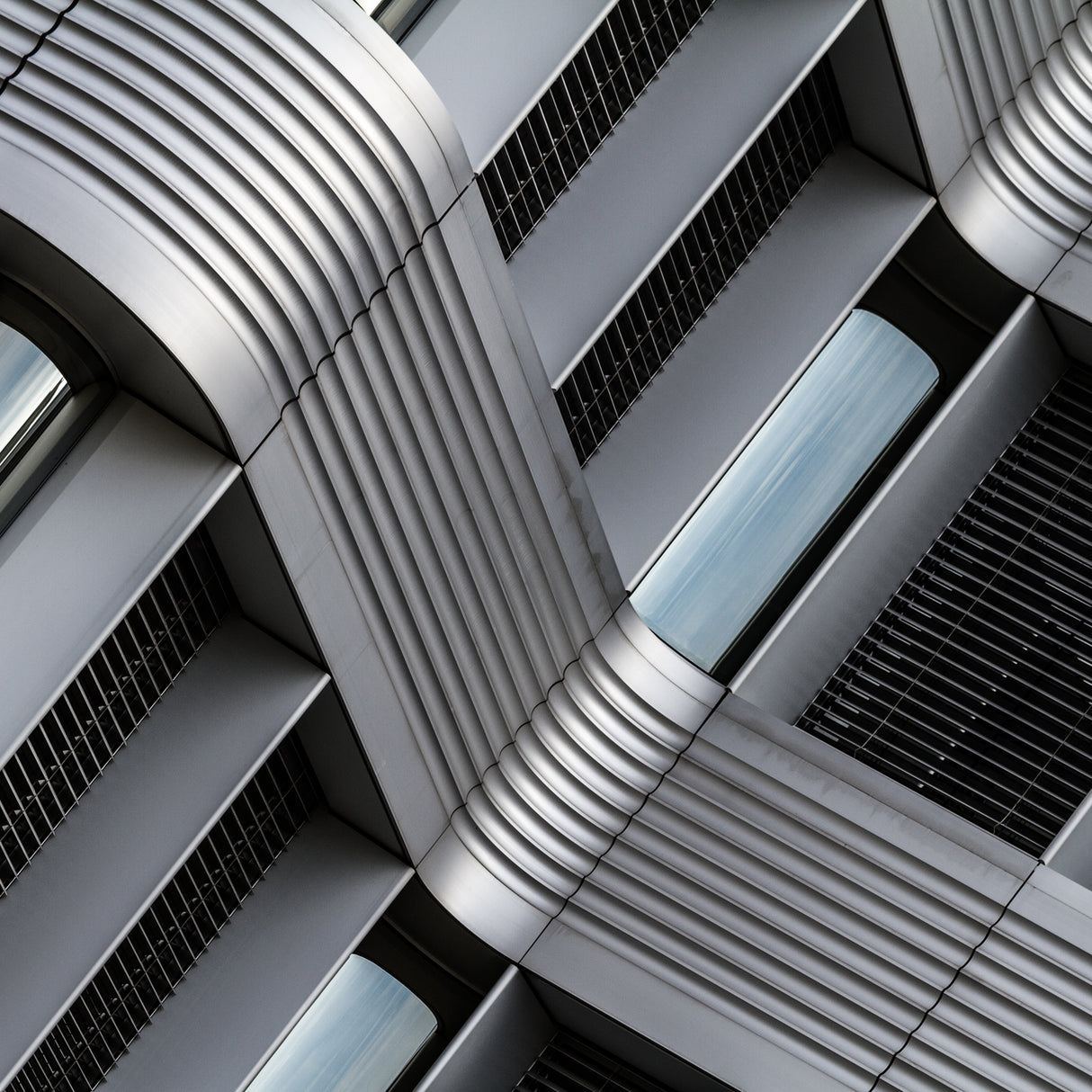 Zurich, Ruedi Walter Strasse II Poster och Canvastavla