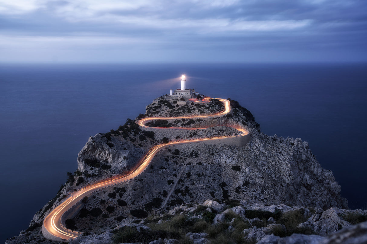 Lights to the Light Poster och Canvastavla