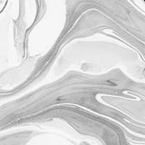 Ink Marbling Black and White 06 Poster och Canvastavla