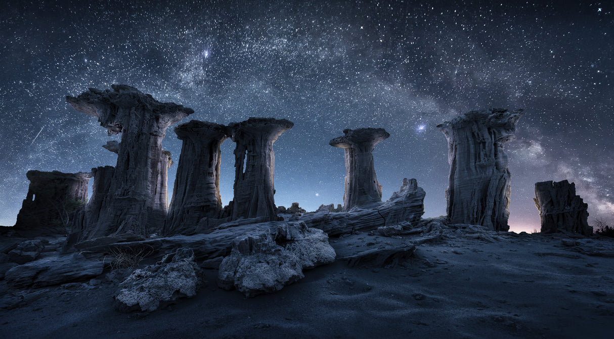 Primival Arch and Columns Poster och Canvastavla