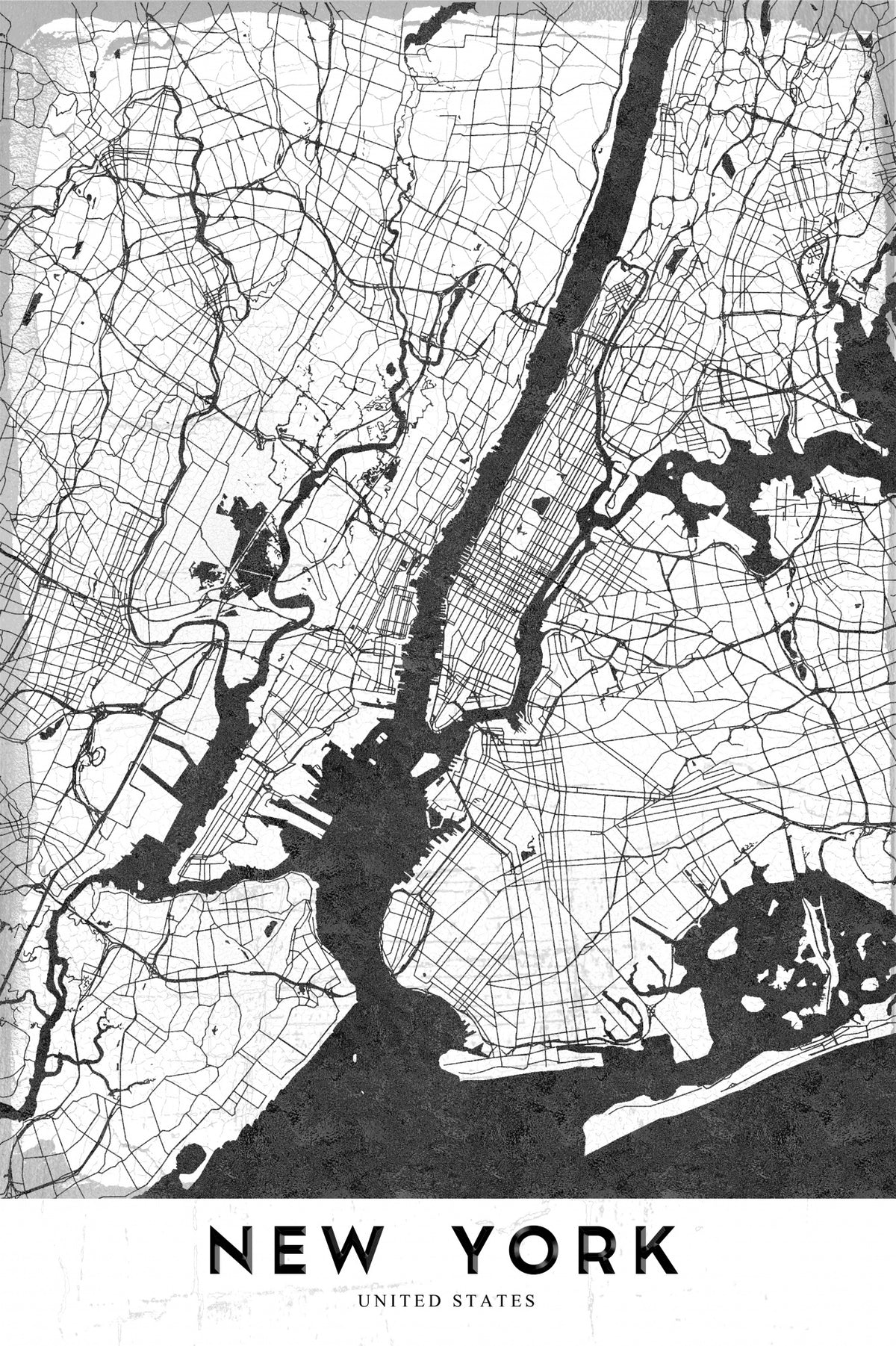 New York Poster och Canvastavla