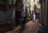 Day in Varanasi Poster och Canvastavla
