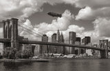Brooklyn Bridge in 2008 Poster och Canvastavla