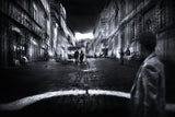 From piazza delle Cinque Scole - Rome - Poster och Canvastavla