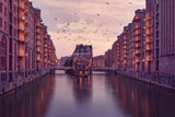 City of Warehouses Poster och Canvastavla