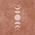 Somon Moon Phase Poster och Canvastavla