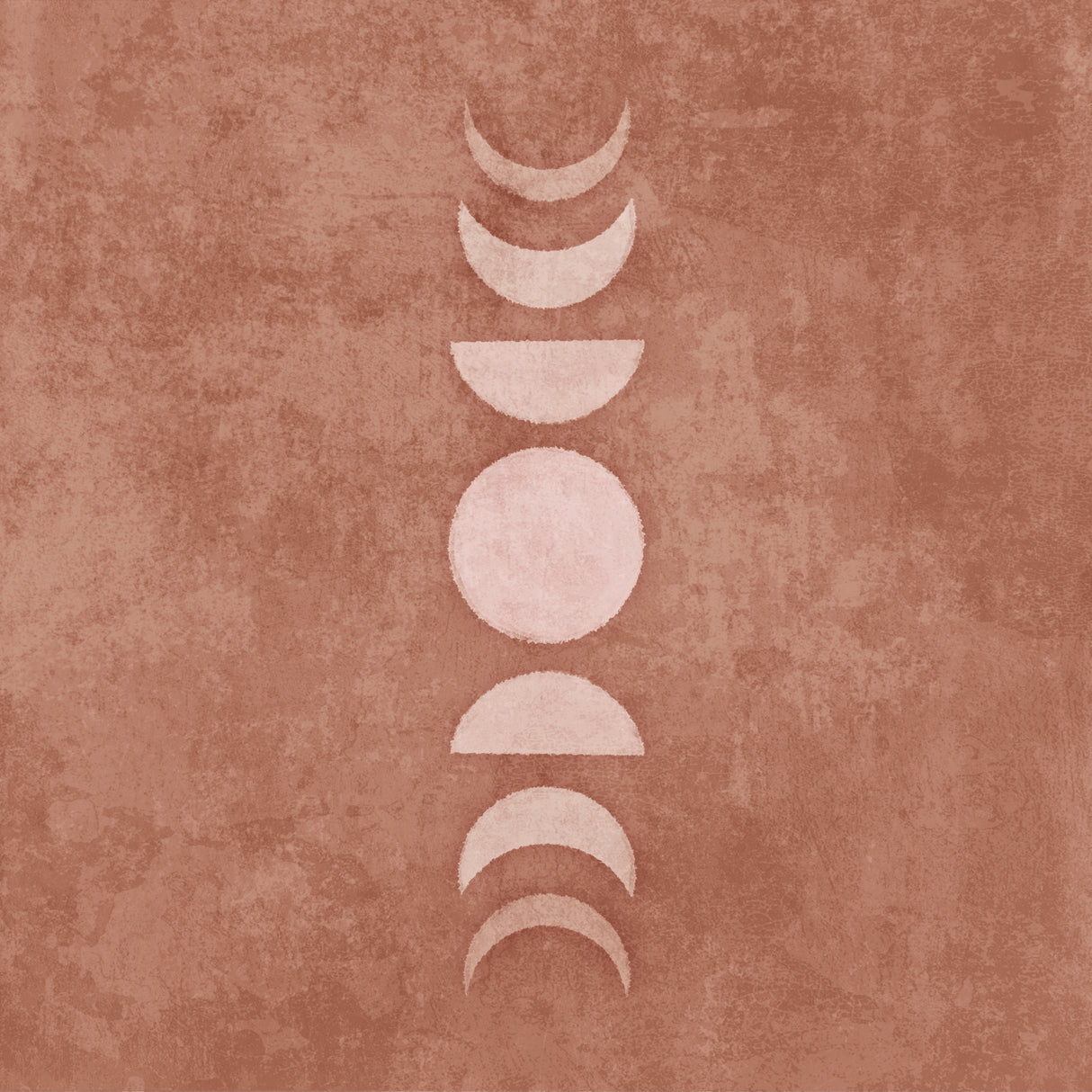 Somon Moon Phase Poster och Canvastavla