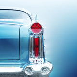 American classic car Super 88 1958 Rear Poster och Canvastavla