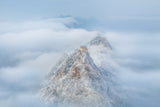 The Great Wall in the clouds Poster och Canvastavla