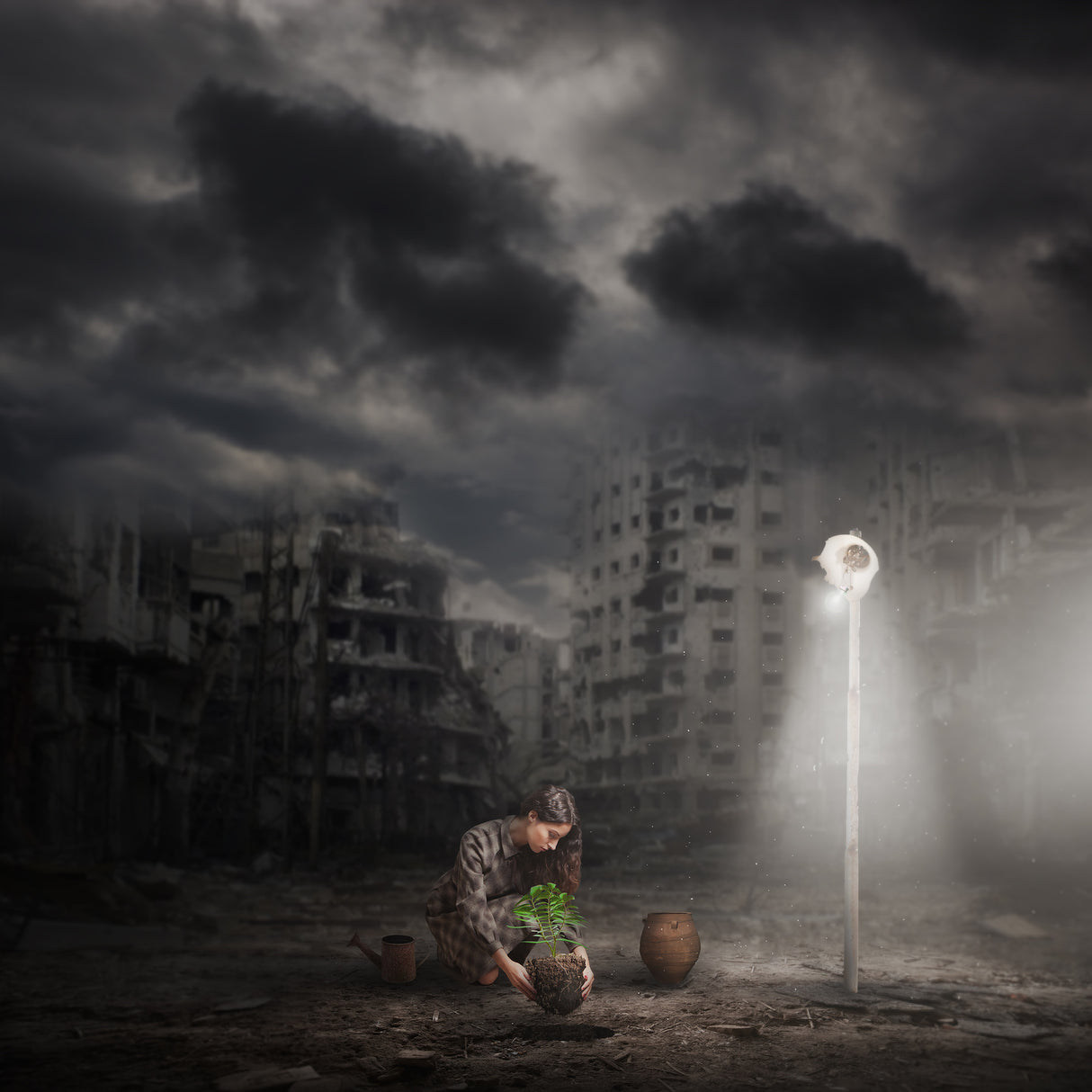 Light Of Hope Poster och Canvastavla