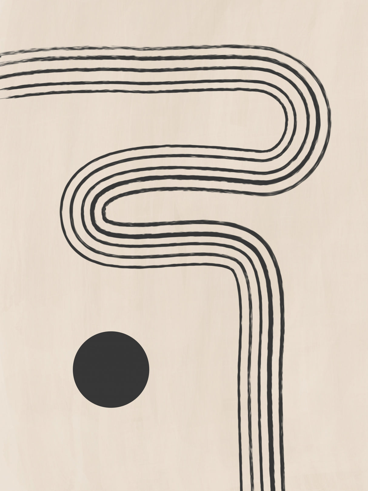3x4 Aspectratioabstract76 Poster och Canvastavla