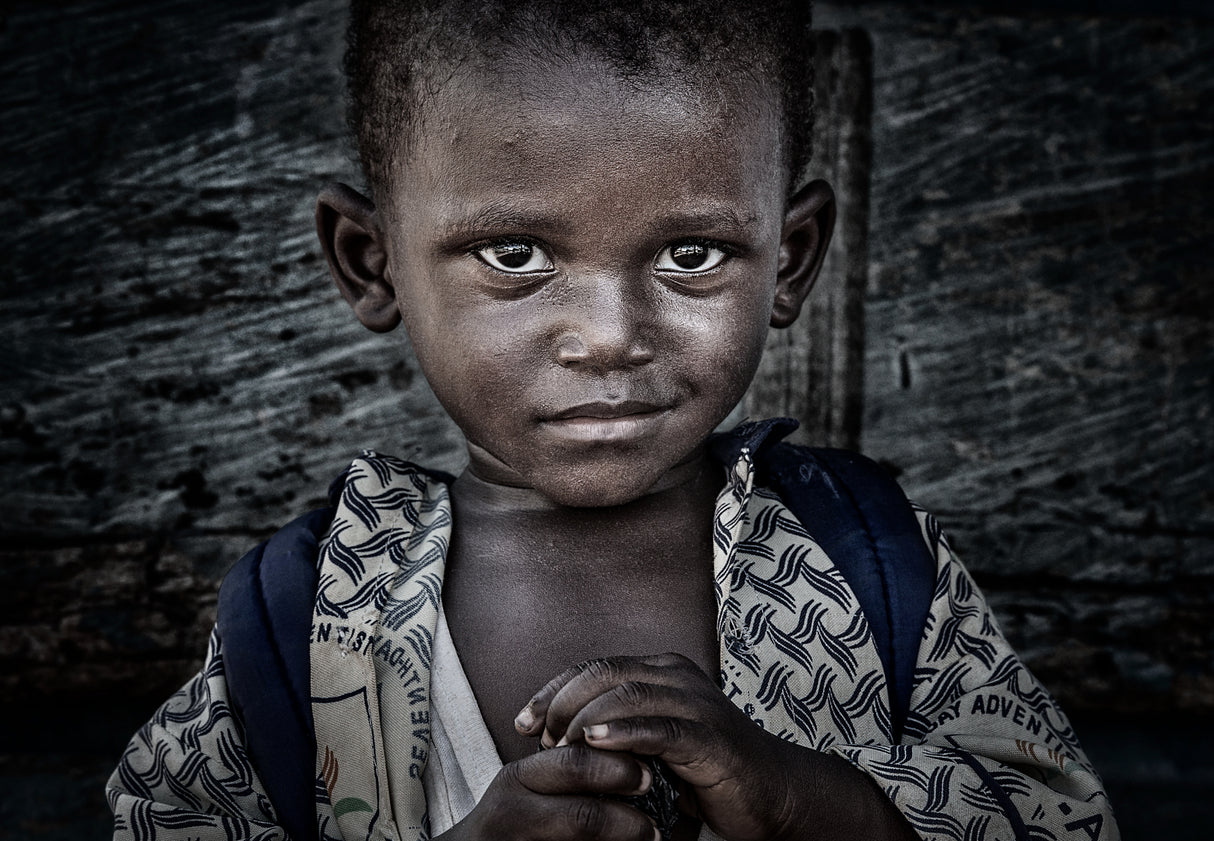 Child from Ghana Poster och Canvastavla