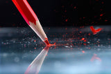 Red pencil Poster och Canvastavla