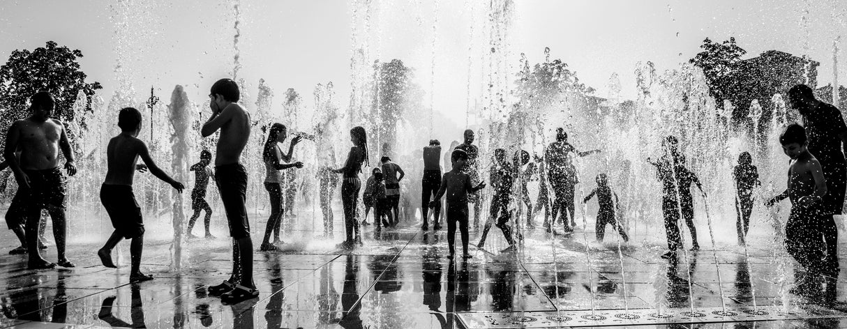 Water Fun Poster och Canvastavla