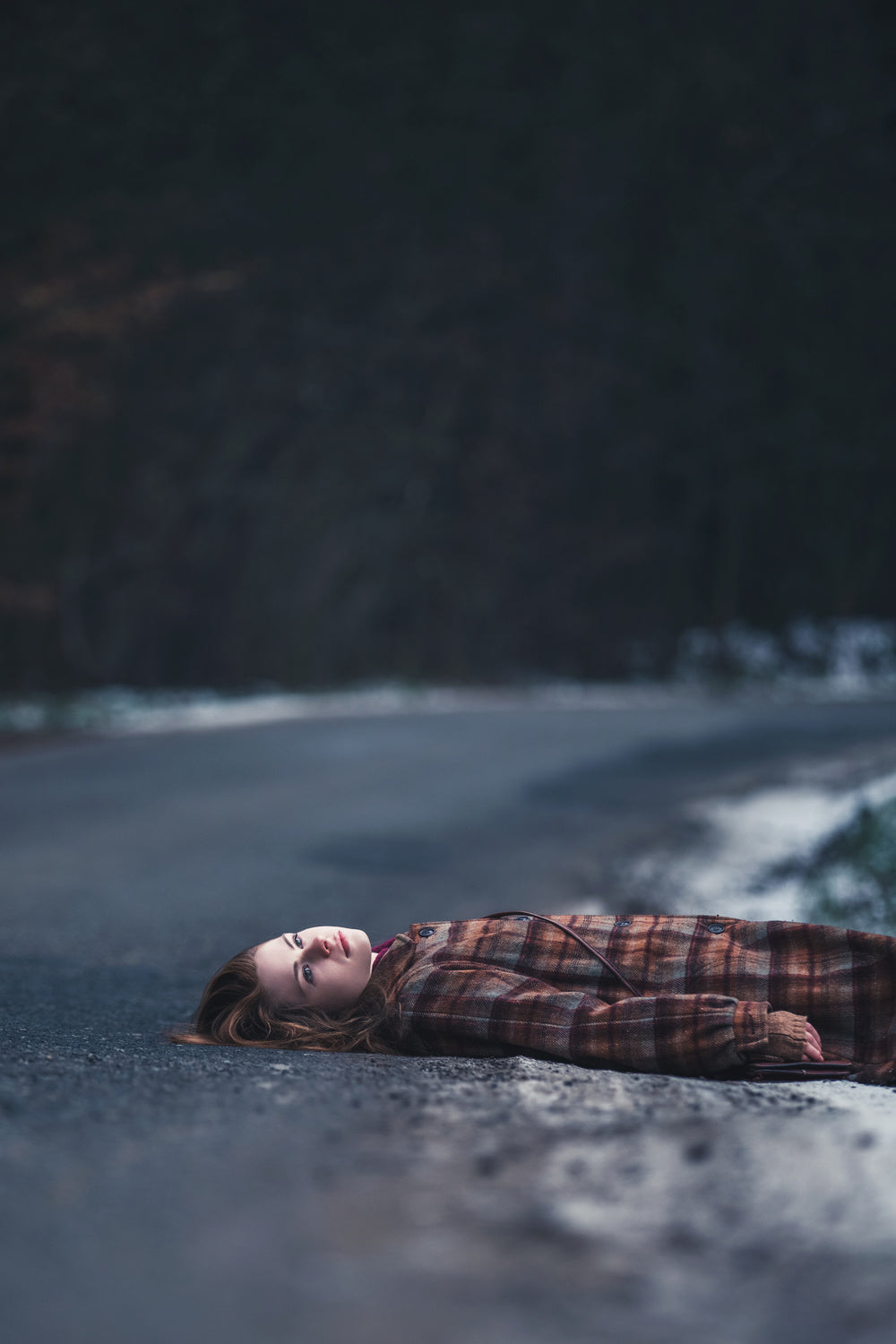 The woman who fell Poster och Canvastavla