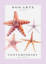 Non Arte Starfish Poster och Canvastavla