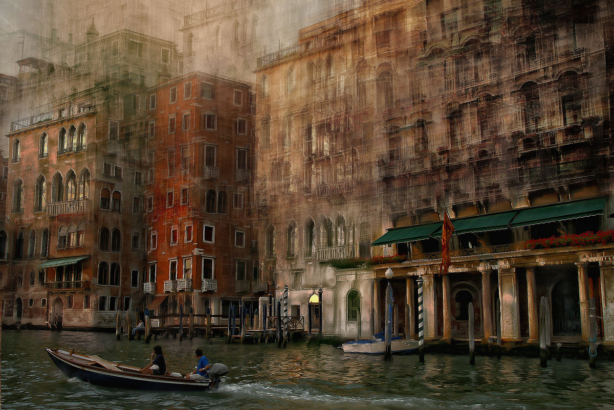 Venetian canal Poster och Canvastavla