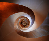 illuminated stairs Poster och Canvastavla