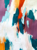Abstract 9 Poster och Canvastavla