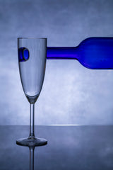 Blue Glass #3 Poster och Canvastavla