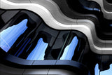 Wavy Windows Poster och Canvastavla