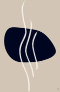 Scandi Abstract 2 Poster och Canvastavla