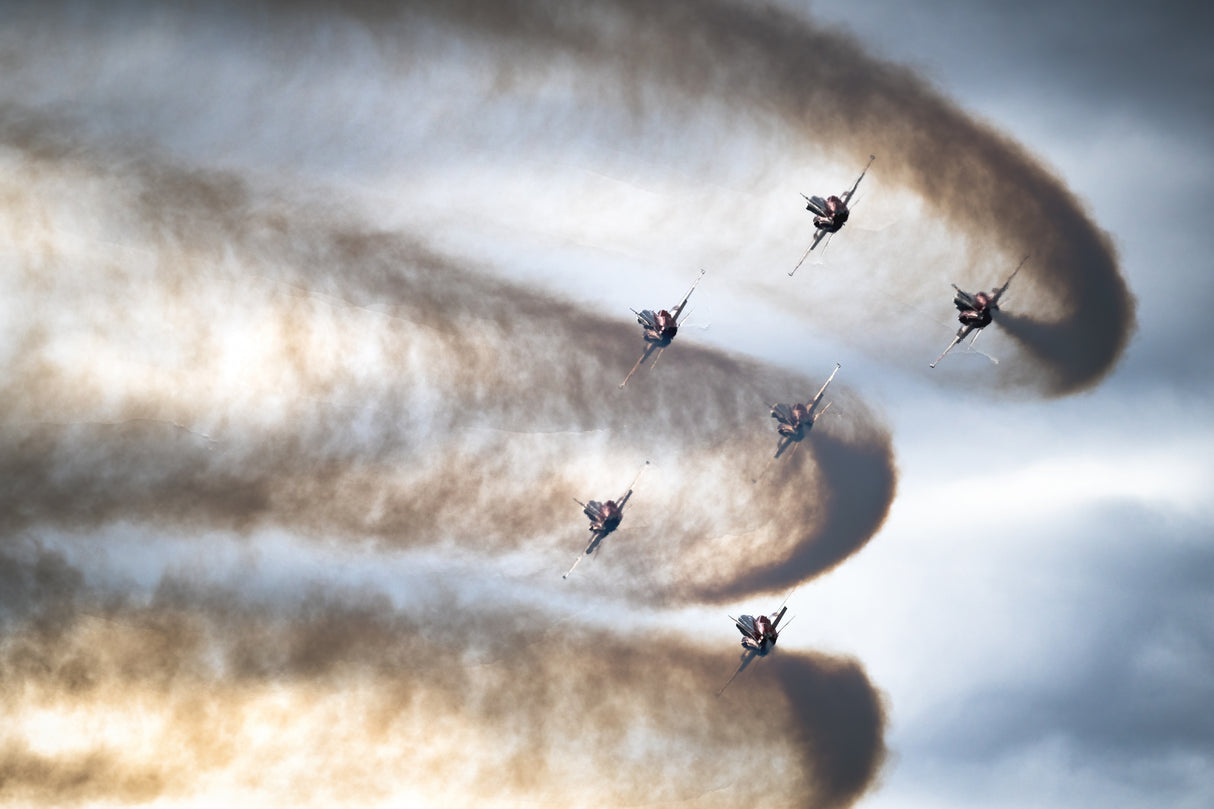 Sky trails Poster och Canvastavla