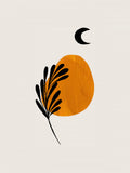 Moon Branch Poster och Canvastavla