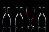 Red Wine in the glass Poster och Canvastavla