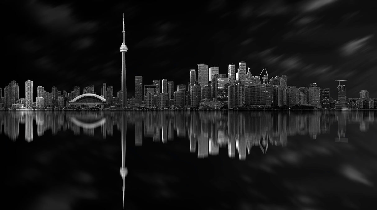skyline, toronto Poster och Canvastavla
