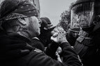 Boston Rally stand off Poster och Canvastavla