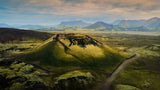 Stutur Crater Poster och Canvastavla