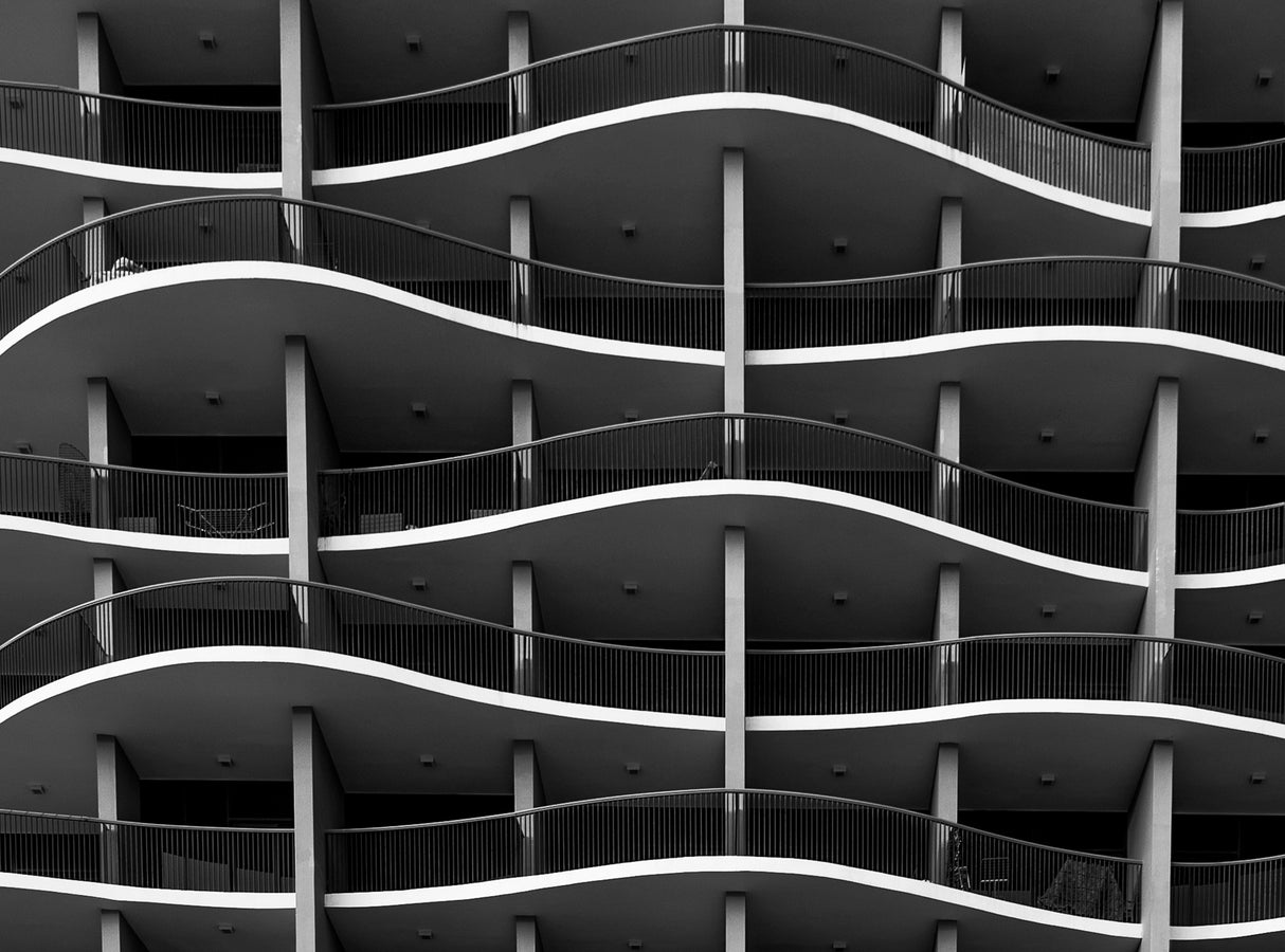 Balconies Poster och Canvastavla