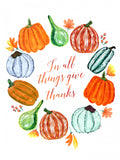 In all things give thanks Poster och Canvastavla