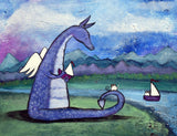 Dragonsboat Poster och Canvastavla