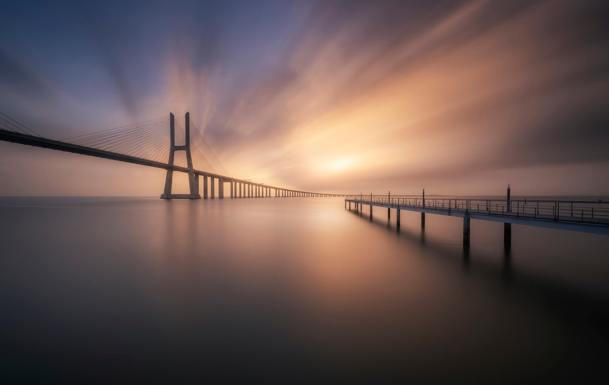 The bridge light Poster och Canvastavla