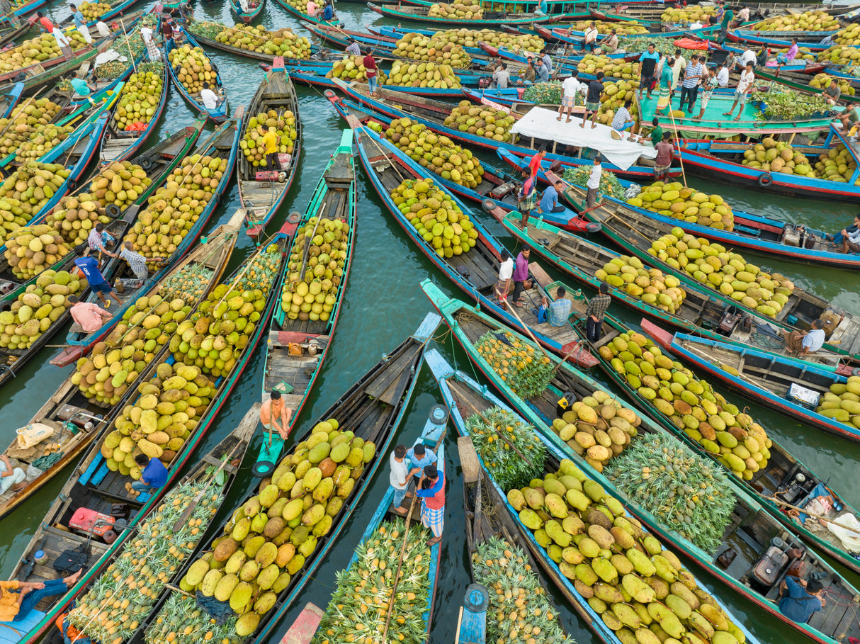 Fruits market Poster och Canvastavla